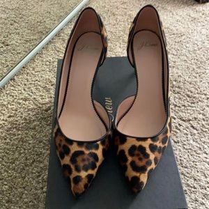 Jcrew leopard Colette pump size 9